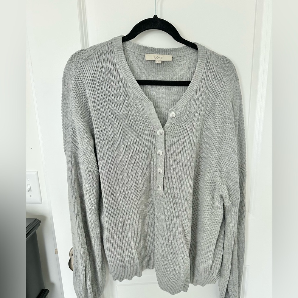 LOFT Henley Sweater